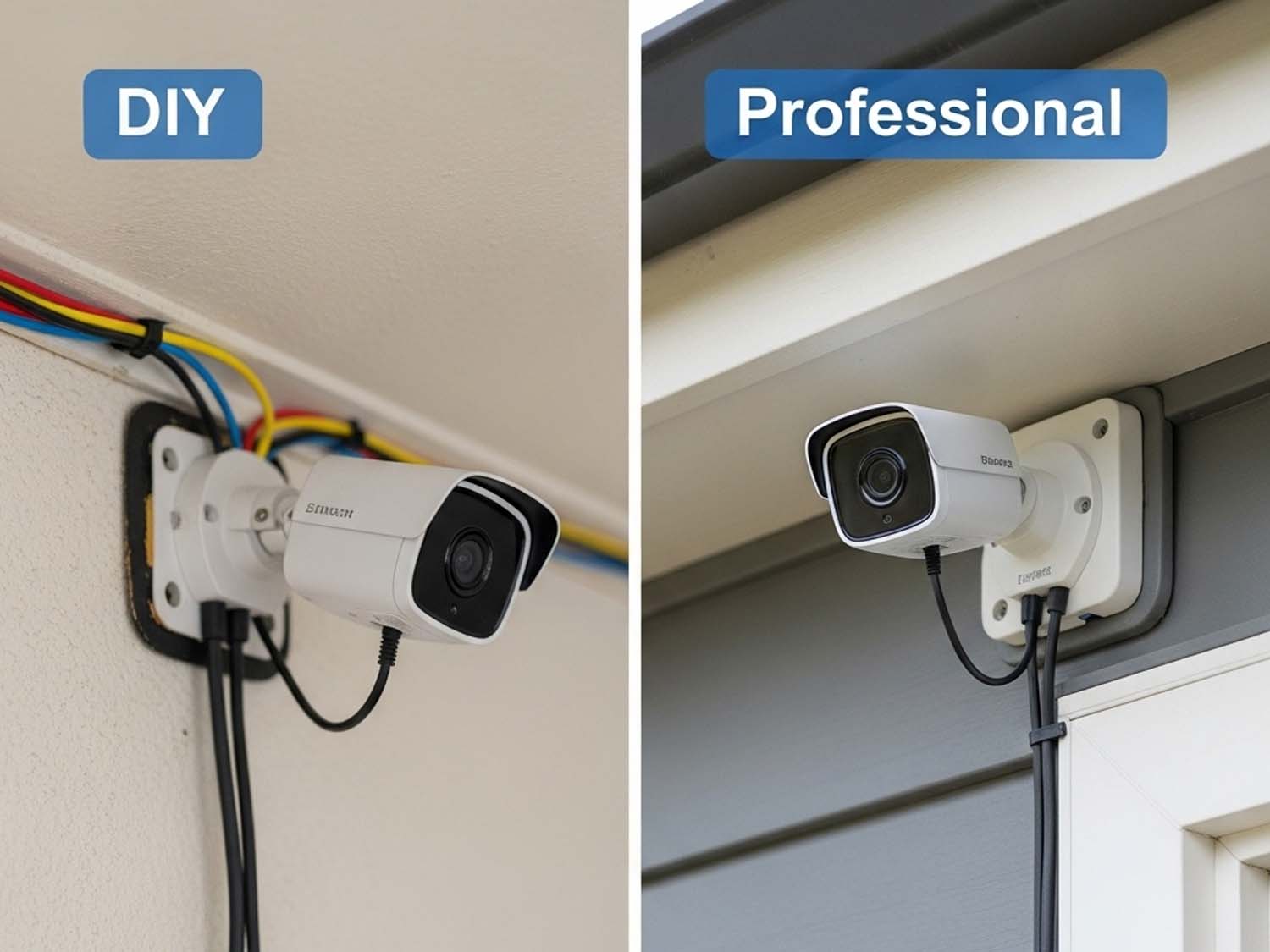 Professional CCTV installation